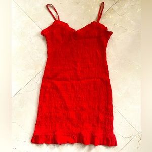 Lovers and Friends Monaco red dress.